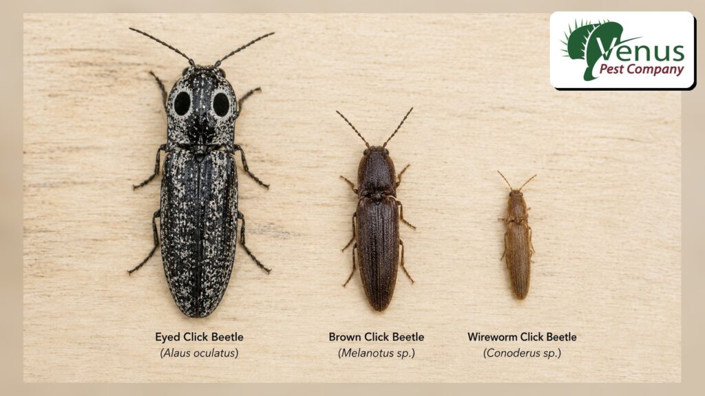 click beetles