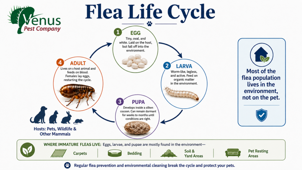 flea life cycle