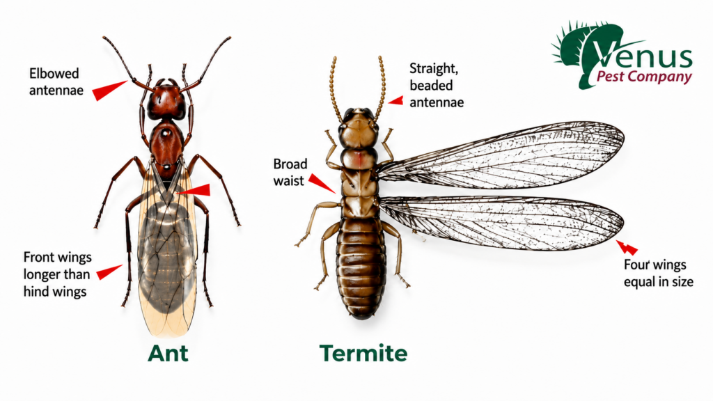 termites vs ants